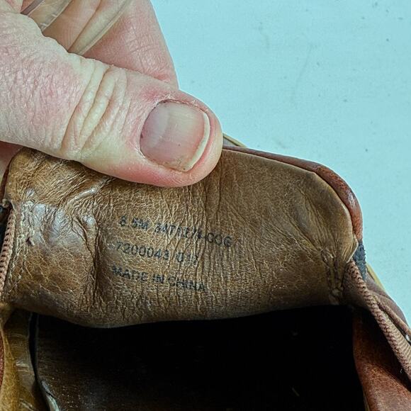 Frye Ivy Sneakers Women's 8.5 Brown Leather Slip-On Comfort Low Top Round Toe - Picture 10 of 10